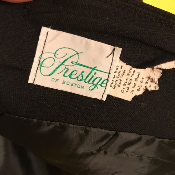 Vintage Ladies Black Blazer Jacket Suit Jacket EUC - Picture 3 of 5